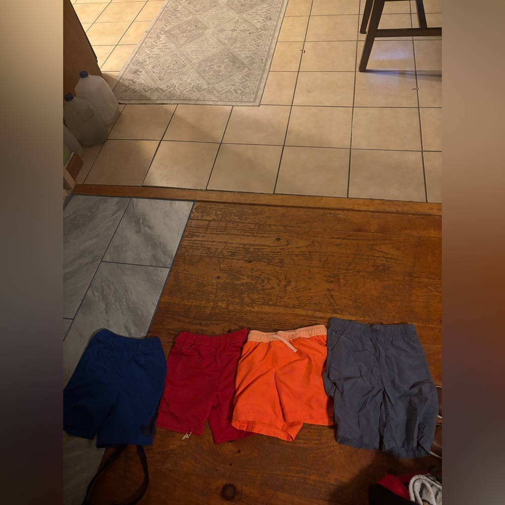 Kids Colorful Shorts Set